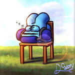 Sleeping pose